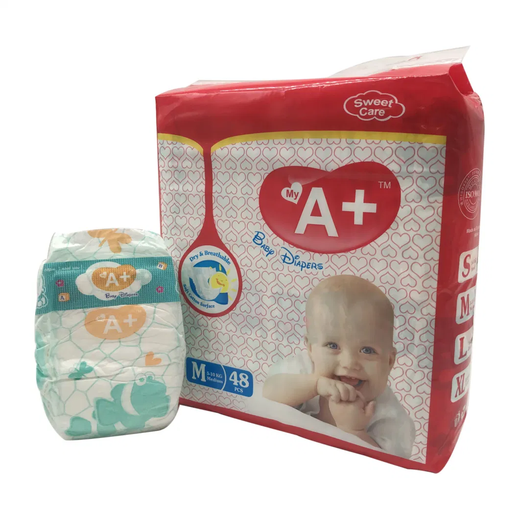 Cheap Soft Breathable Sleepy Disposable Baby Diapers Manufacturer in China