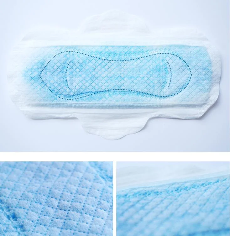 Fluff Pulp/Super Absorbent Sanitary Napkins/Women&prime;s Health and Hygiene Products/Women&prime;s Menstrual Supplies/ Sap/Fully Automated Production/Non-Woven Fabric