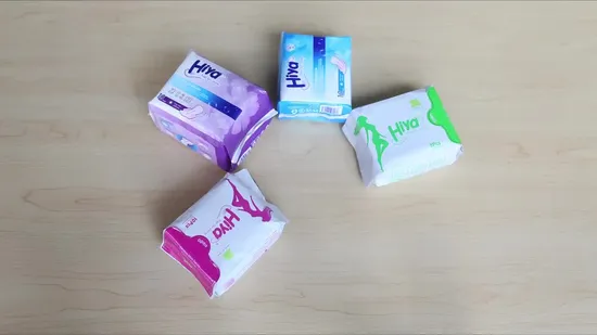 OEM Customized Lady Disposable Sanitary Napkin Pads 