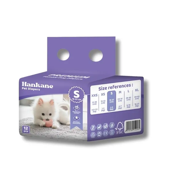 Disposable Animal Sanitary Absorbent Dog Puppy Pet Diaper 