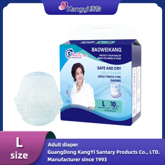 Free Sample Cheap Price OEM ODM High Absorption for Incontinence Abdl Pants Type Unisex Disposable Adult Diaper 