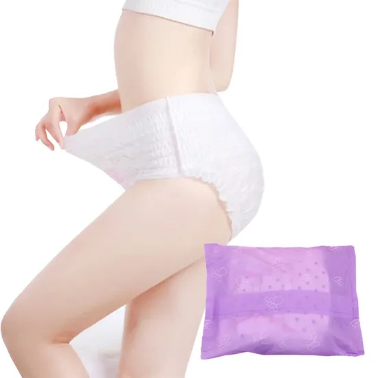 Private Label Women Overnight Free Samples Absorbent Disposable Sanitary Menstrual Pants 