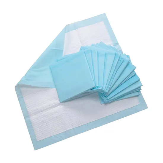 Disposable Hospital Medical Care Underpad Adult Incontinence Underpad Nursing Pad Blue Pad Adult Maternity Care Bed Pads Old People Elderly Care Products 
