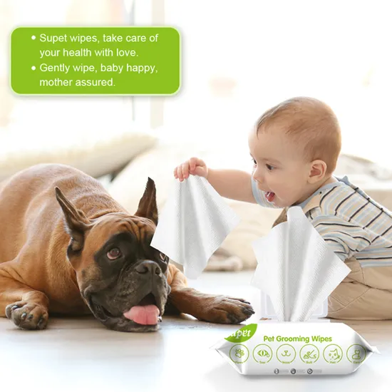 Biokleen 35 CT Travel Size China Suppliers Sensitive Large Friendly Products Made Luxury Distributors Dog Cat Hygiene Pet Dry Wet Wipes