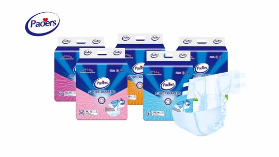 OEM ODM Free Sample Hospital Use Disposable Adult Diapers for Old/Incontinence People 