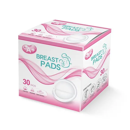 Free Sample Factory Wholesale Soft Feminine Mother Care Waterproof Nursing Breast Pads 