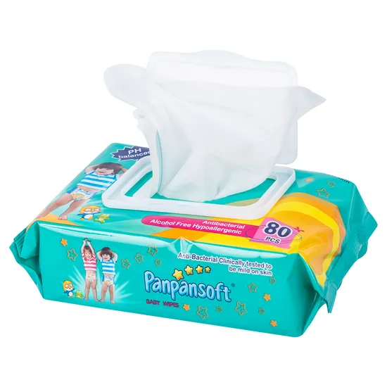 Wholesale Factory Cheap Wet Tissue Wipe Comfortable Soft for Babies 