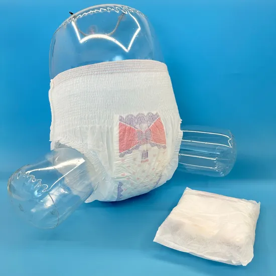 Disposable Super Absorption Sanitary Napkin Pants Woman Menstrual Incontinence Pants 