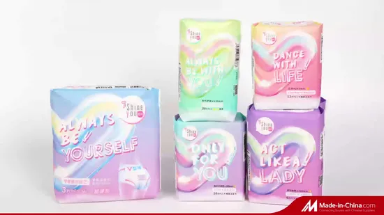 OEM&ODM Ultra Thin Cotton Towels Female Sanitary Pads Anion Sanitary Napkin for Day Use Sanitary Towels Sanitary Pads 