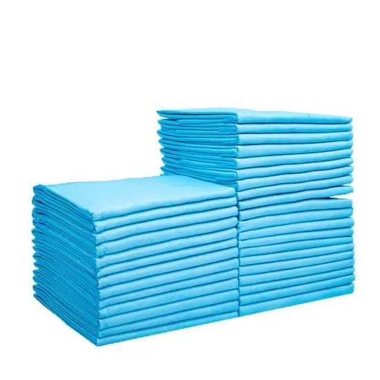 OEM Brand Adult Disposable Underpad Blue or White Medical Underpad 60X90 Elderly Diapers Adult Nursing Pad for Hospital 